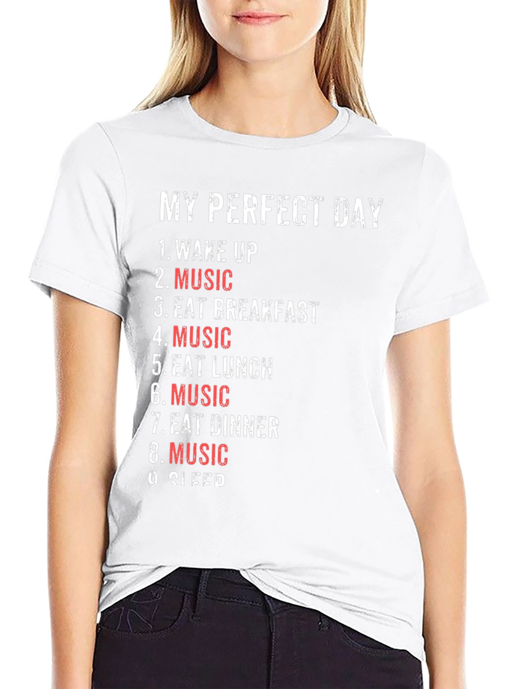 My Perfect Day - Music Lovers T-Shirt