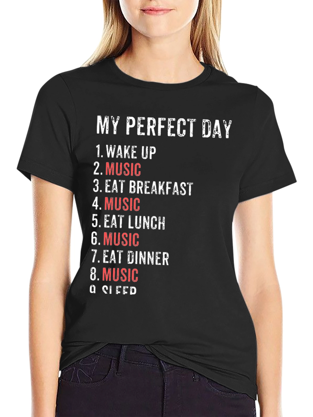 My Perfect Day - Music Lovers T-Shirt