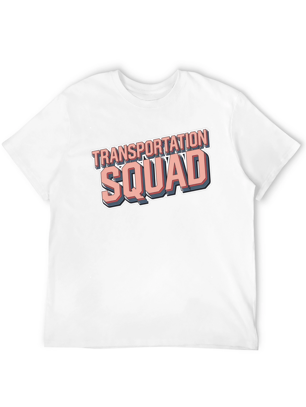Transportation Squad Graphic Tee - Black
