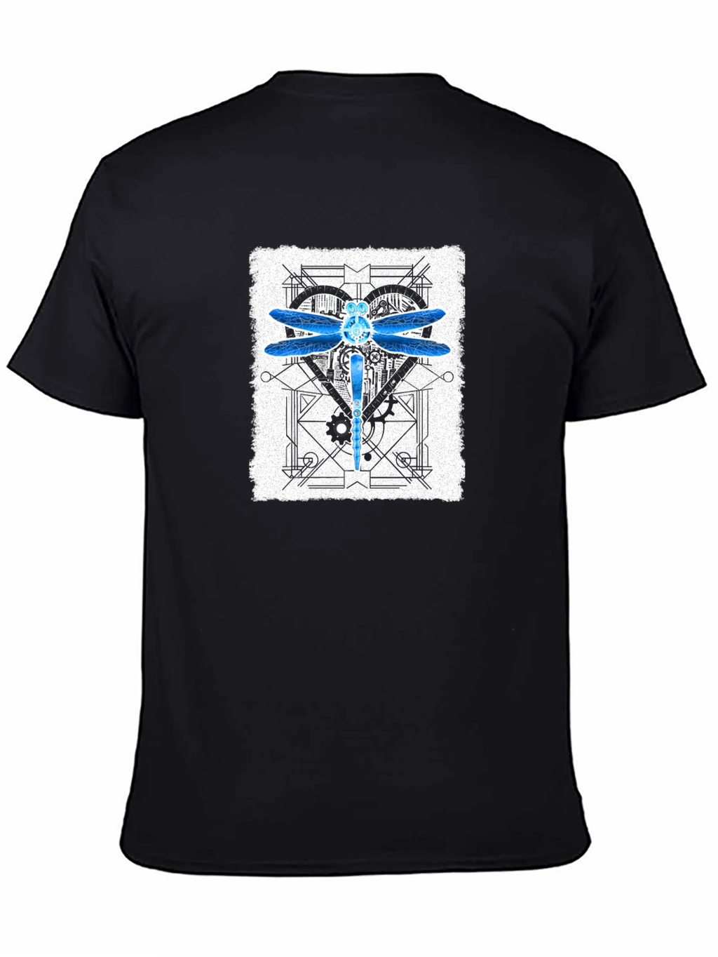 Dragonfly Steampunk Graphic T-Shirt