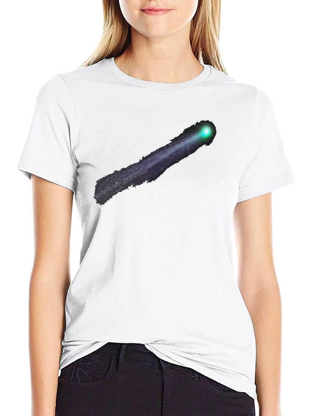 Comet Graphic Black T-Shirt