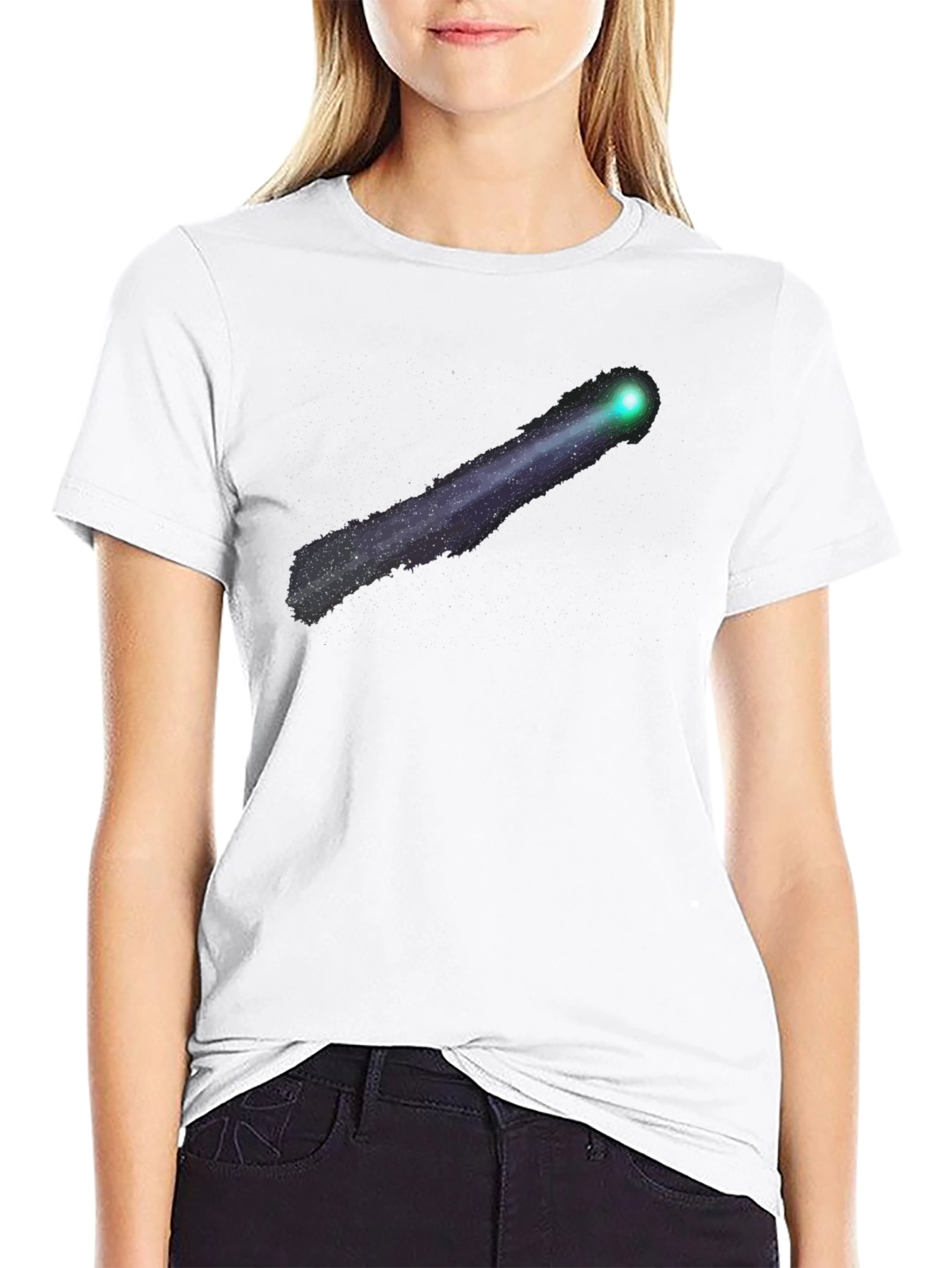 Comet Graphic Black T-Shirt