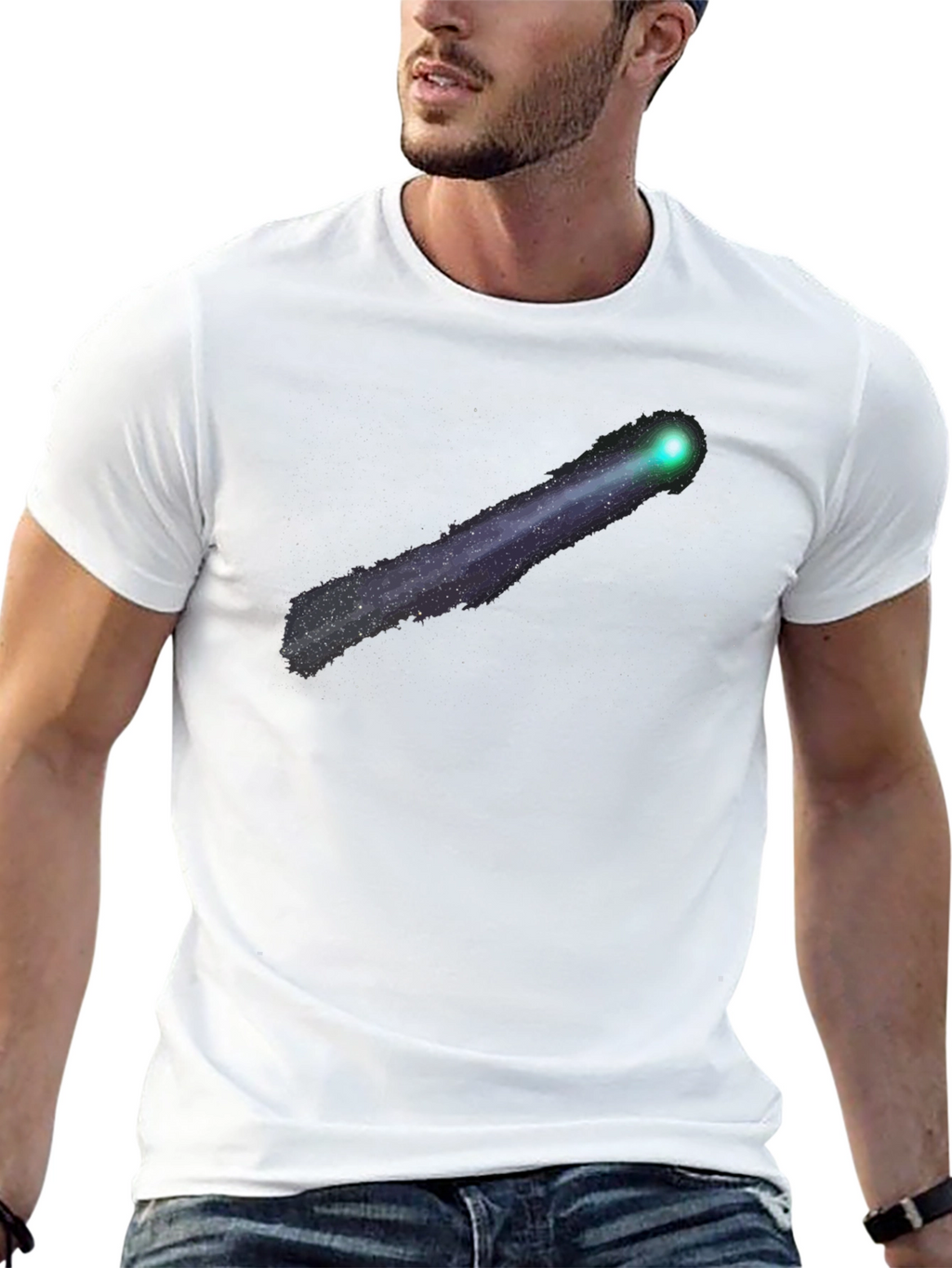 Comet Graphic Black T-Shirt