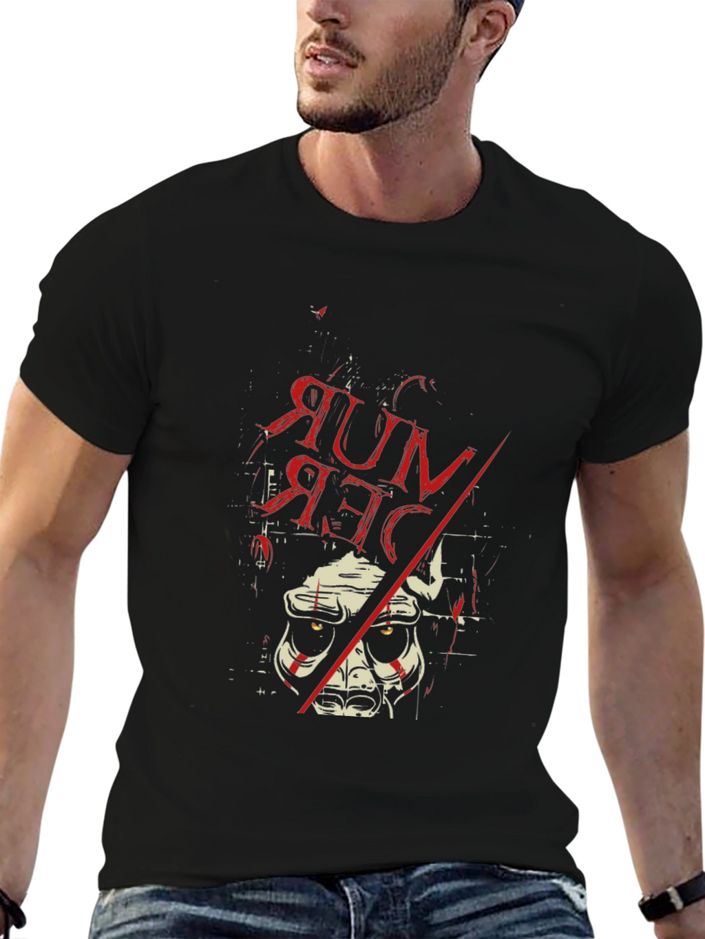 Horror-Themed Graphic Tee
