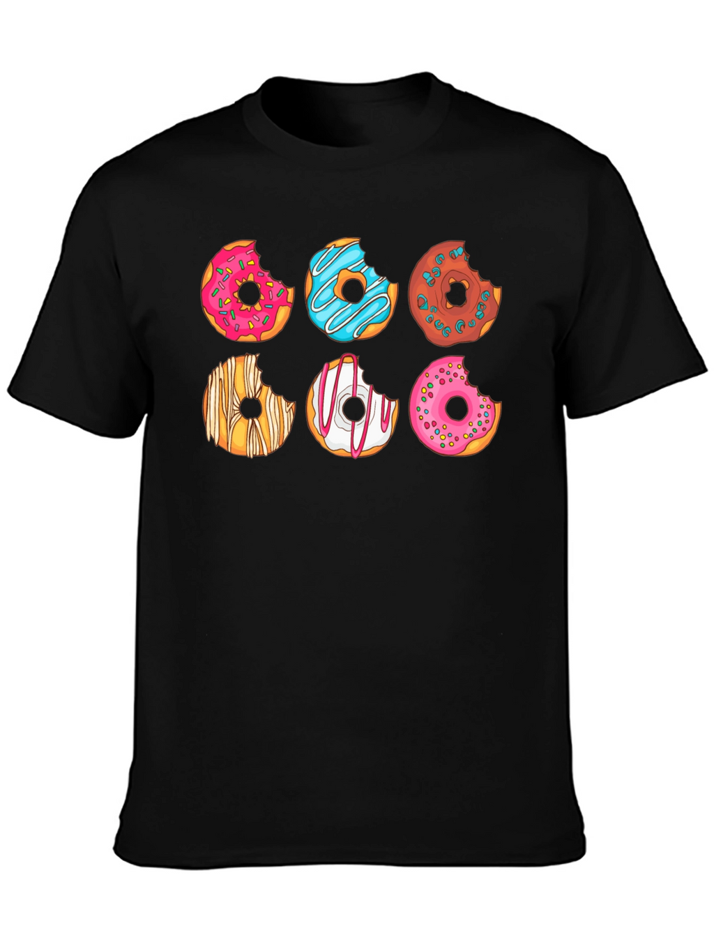 Donut Delight Graphic T-Shirt