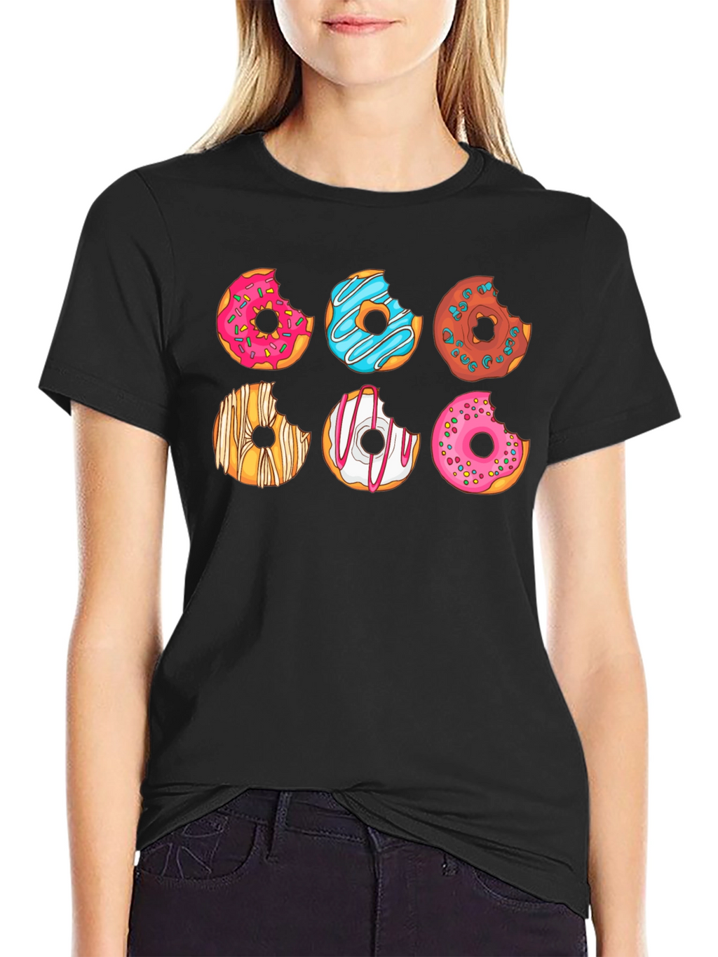 Donut Delight Graphic T-Shirt