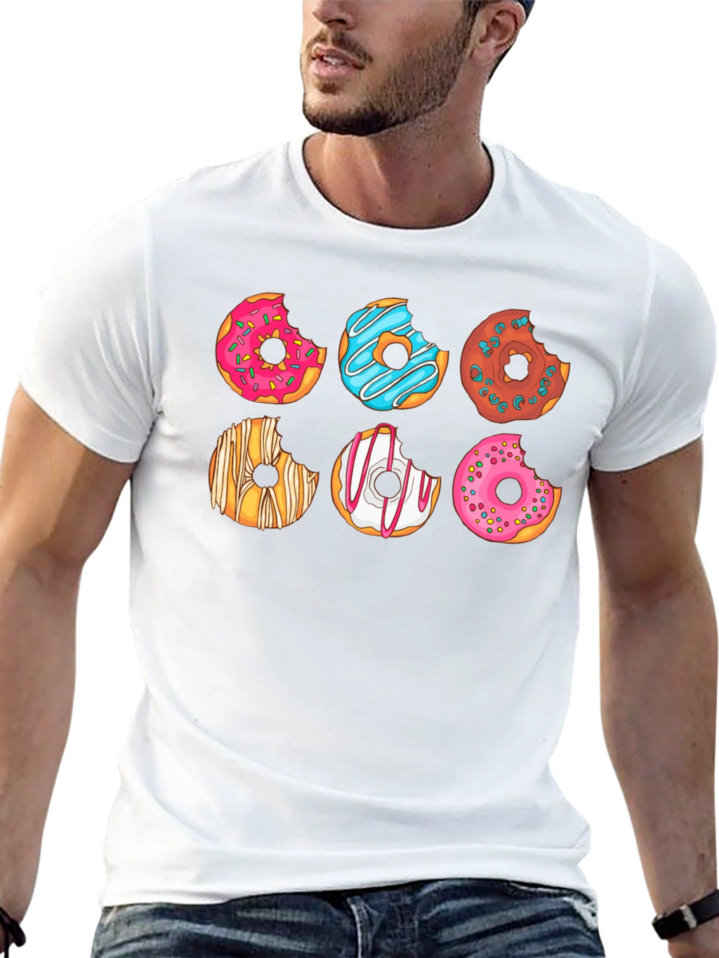 Donut Delight Graphic T-Shirt
