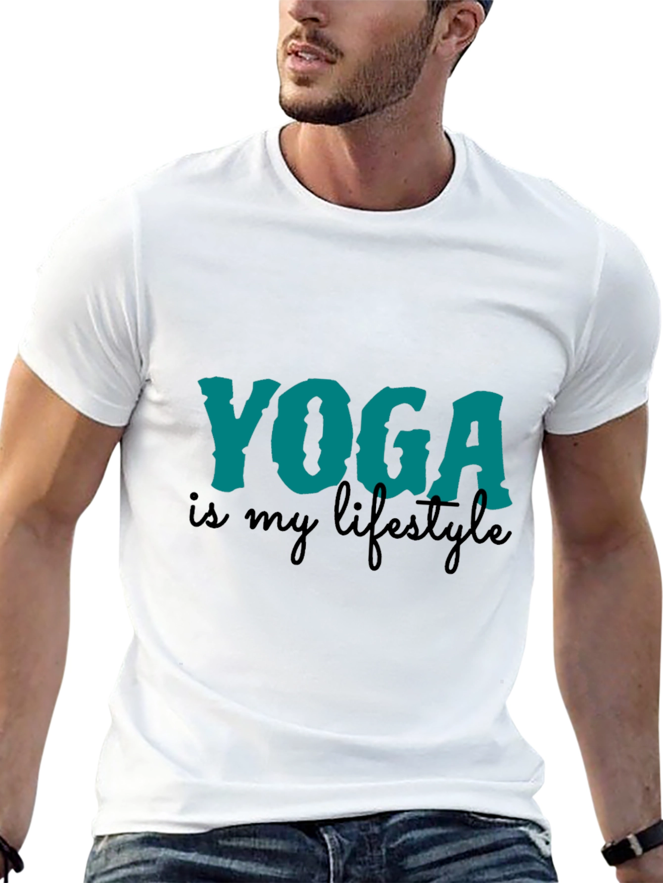Yoga is My Lifestyle Graphic T-Shirt