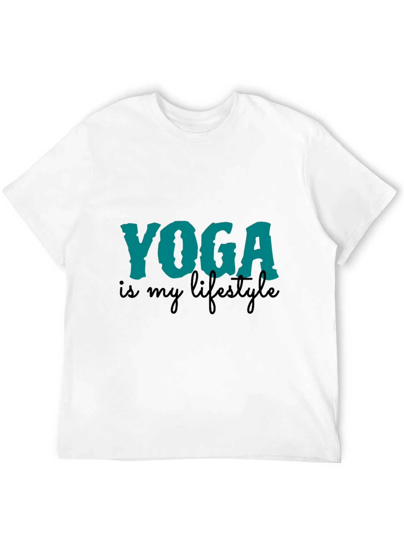 Yoga is My Lifestyle Graphic T-Shirt