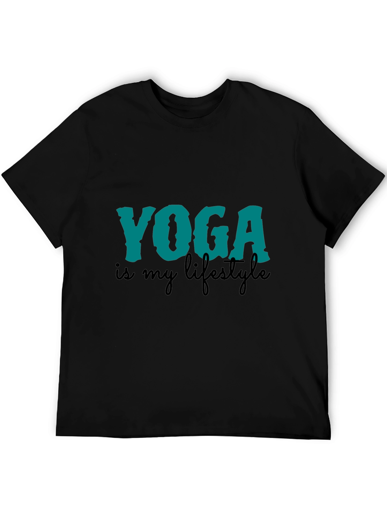 Yoga is My Lifestyle Graphic T-Shirt