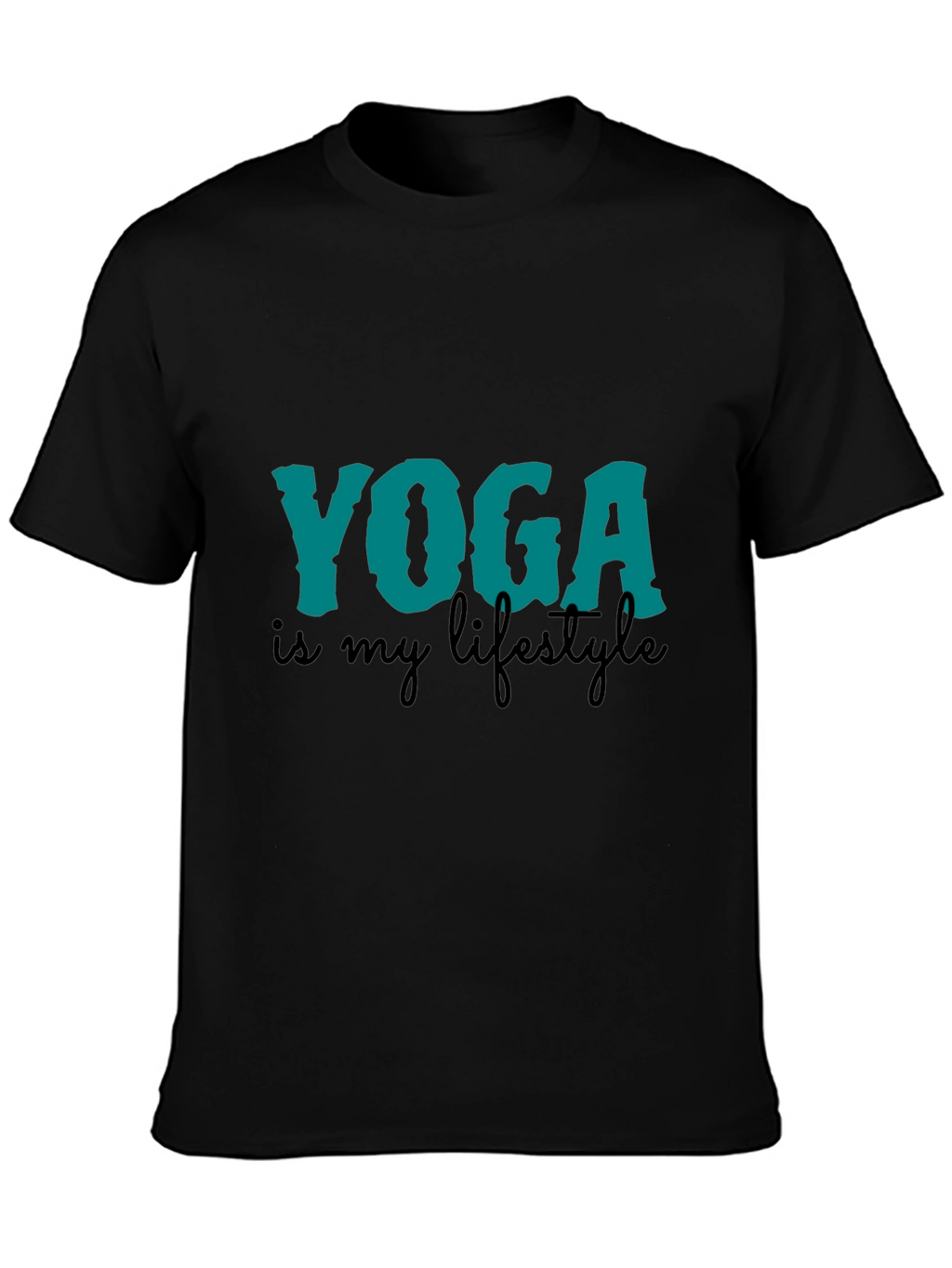 Yoga is My Lifestyle Graphic T-Shirt