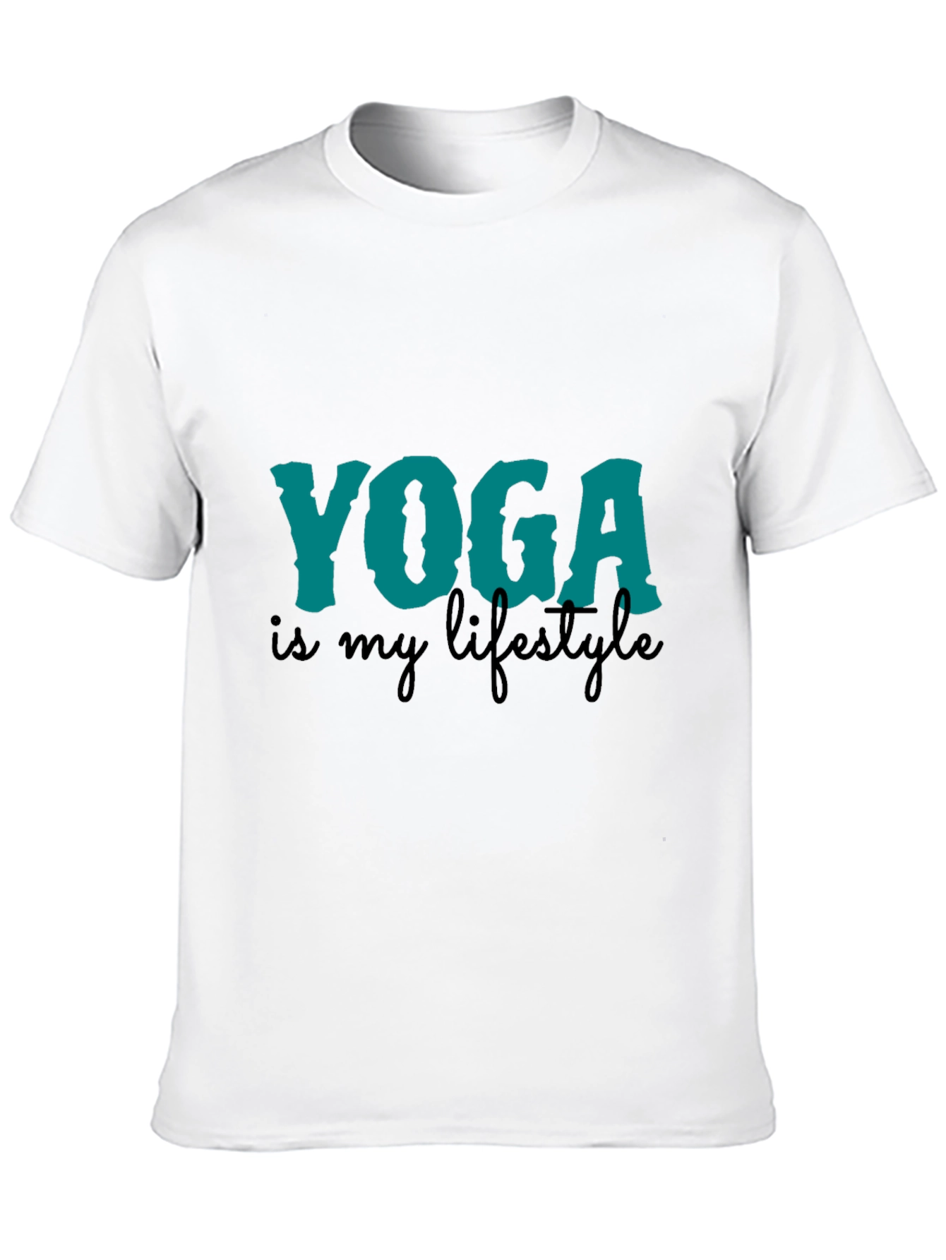 Yoga is My Lifestyle Graphic T-Shirt
