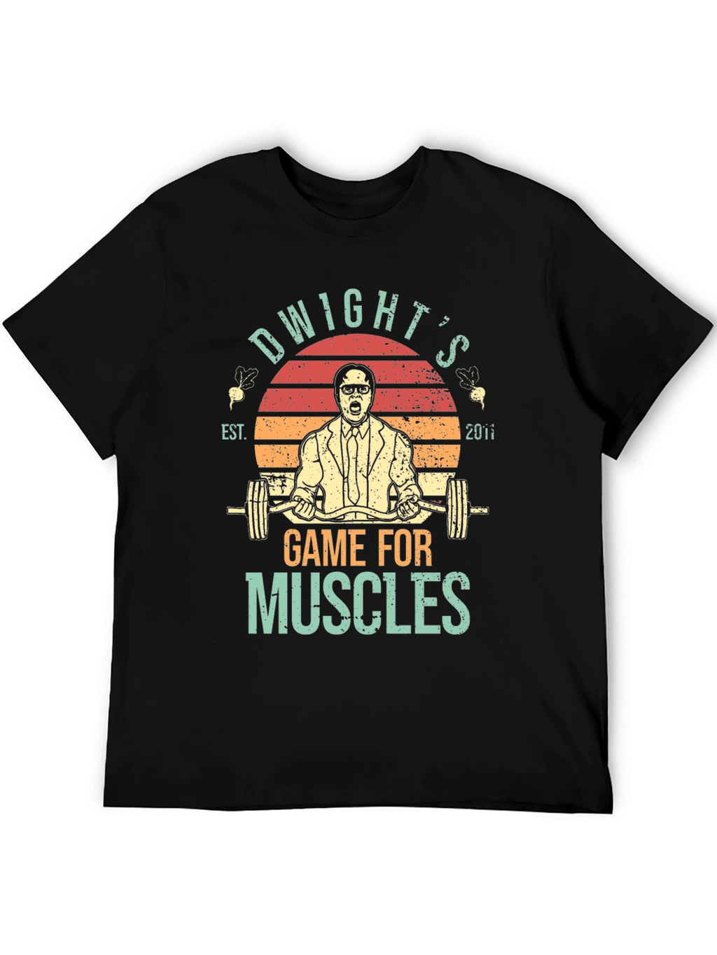 Dwights Game For Muscles T-Shirt
