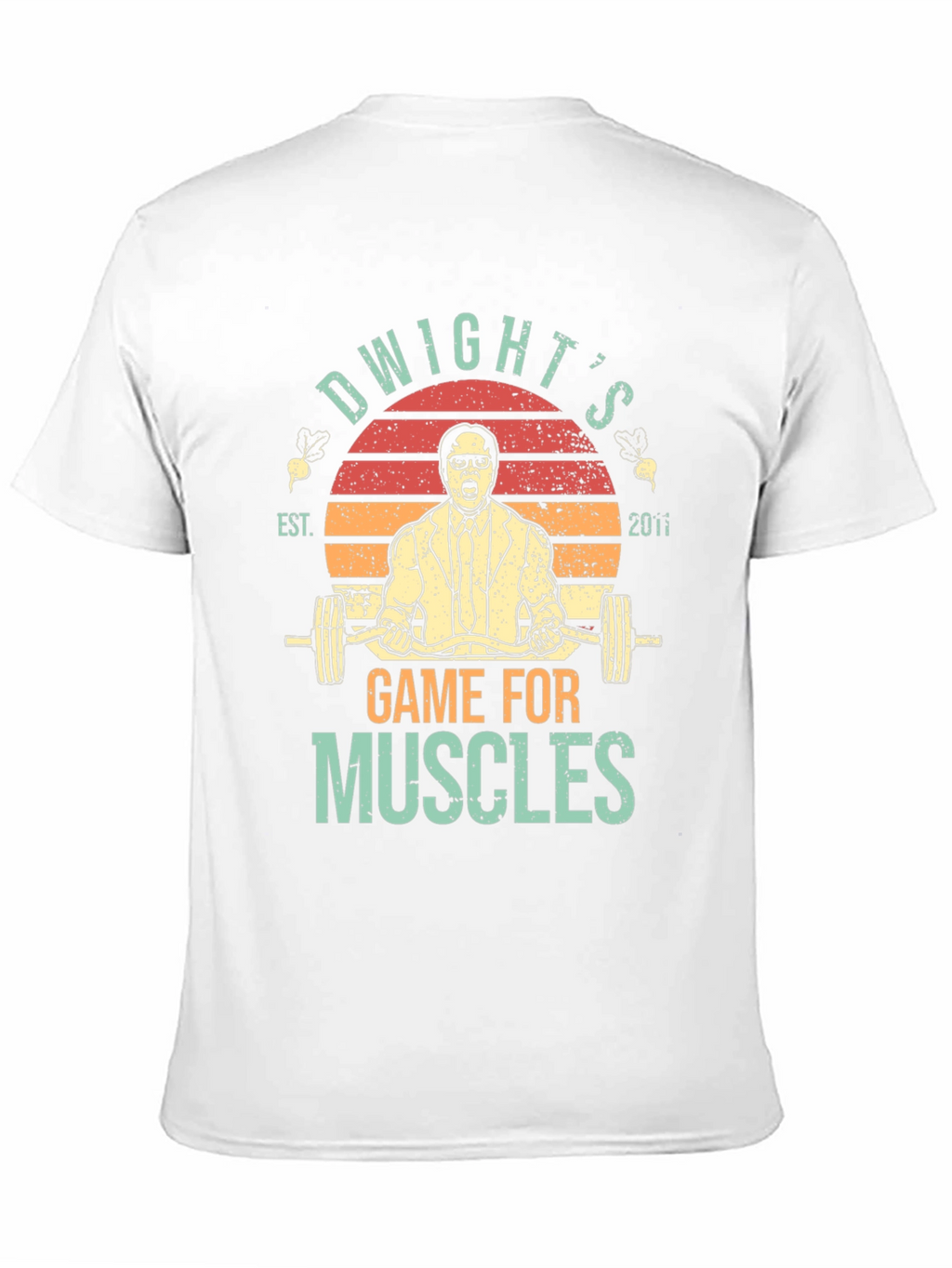 Dwights Game For Muscles T-Shirt