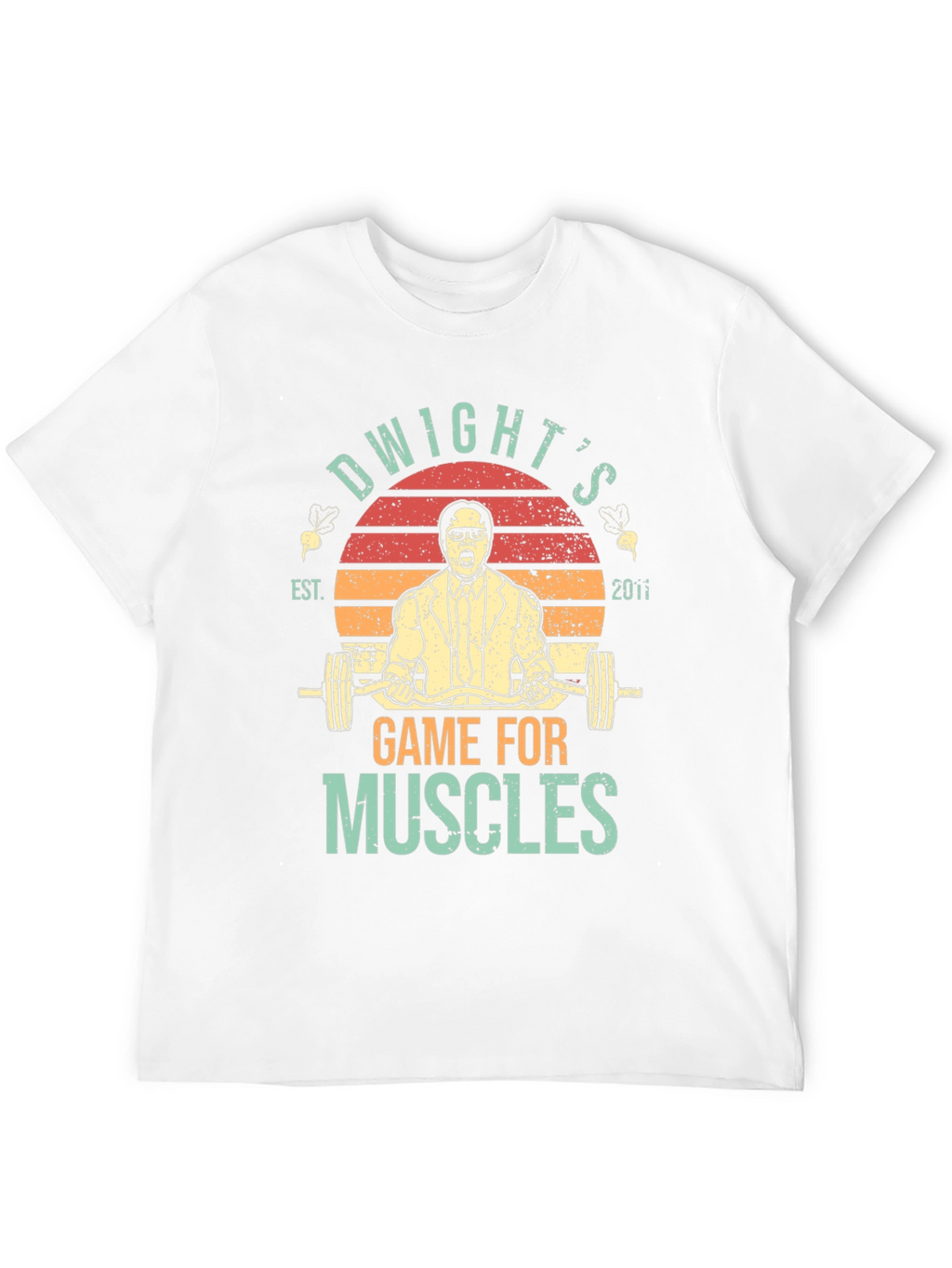 Dwights Game For Muscles T-Shirt