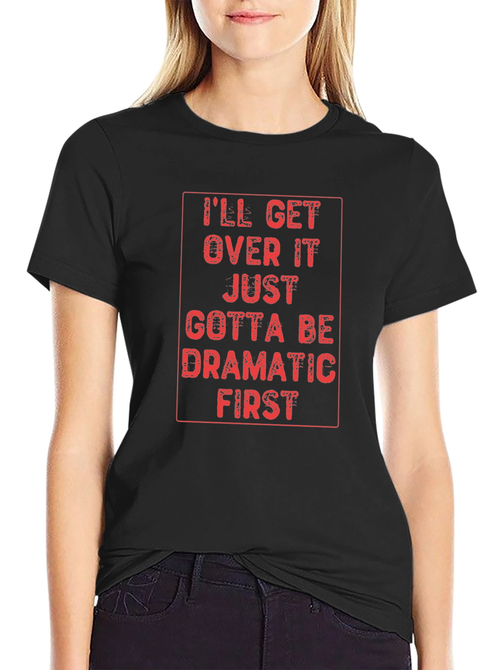 Dramatic First Mens Graphic T-Shirt
