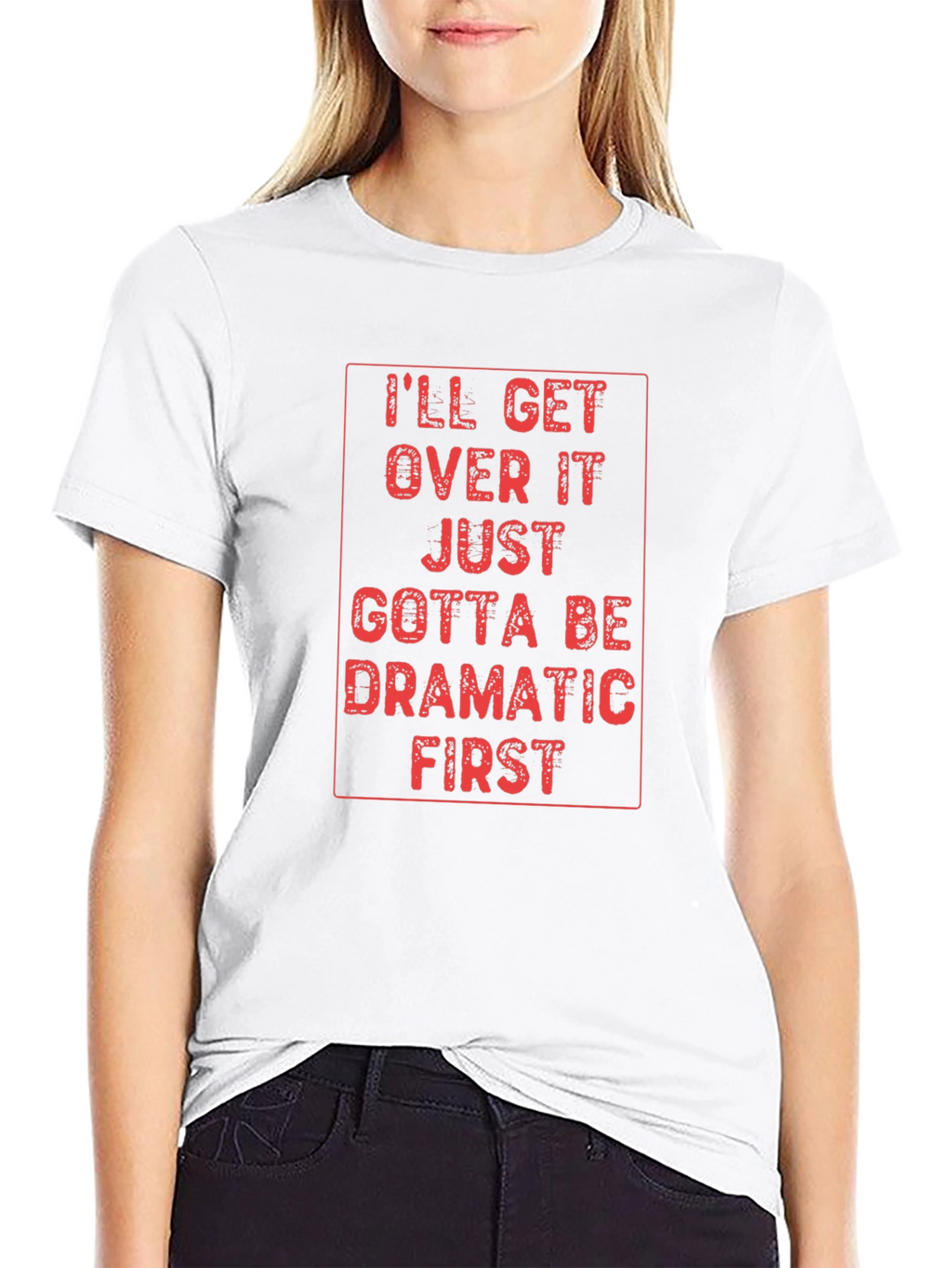 Dramatic First Mens Graphic T-Shirt