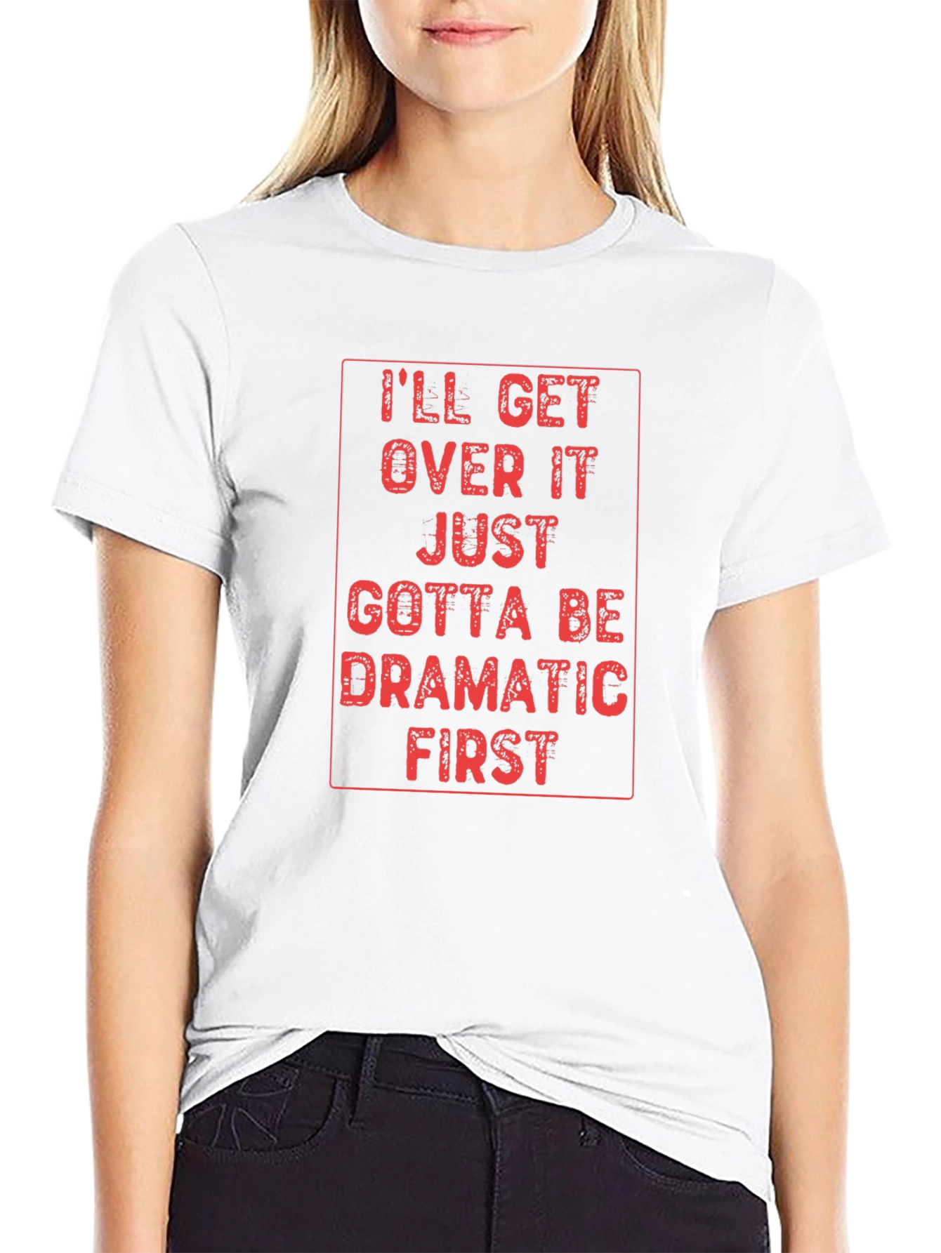 Dramatic First Mens Graphic T-Shirt
