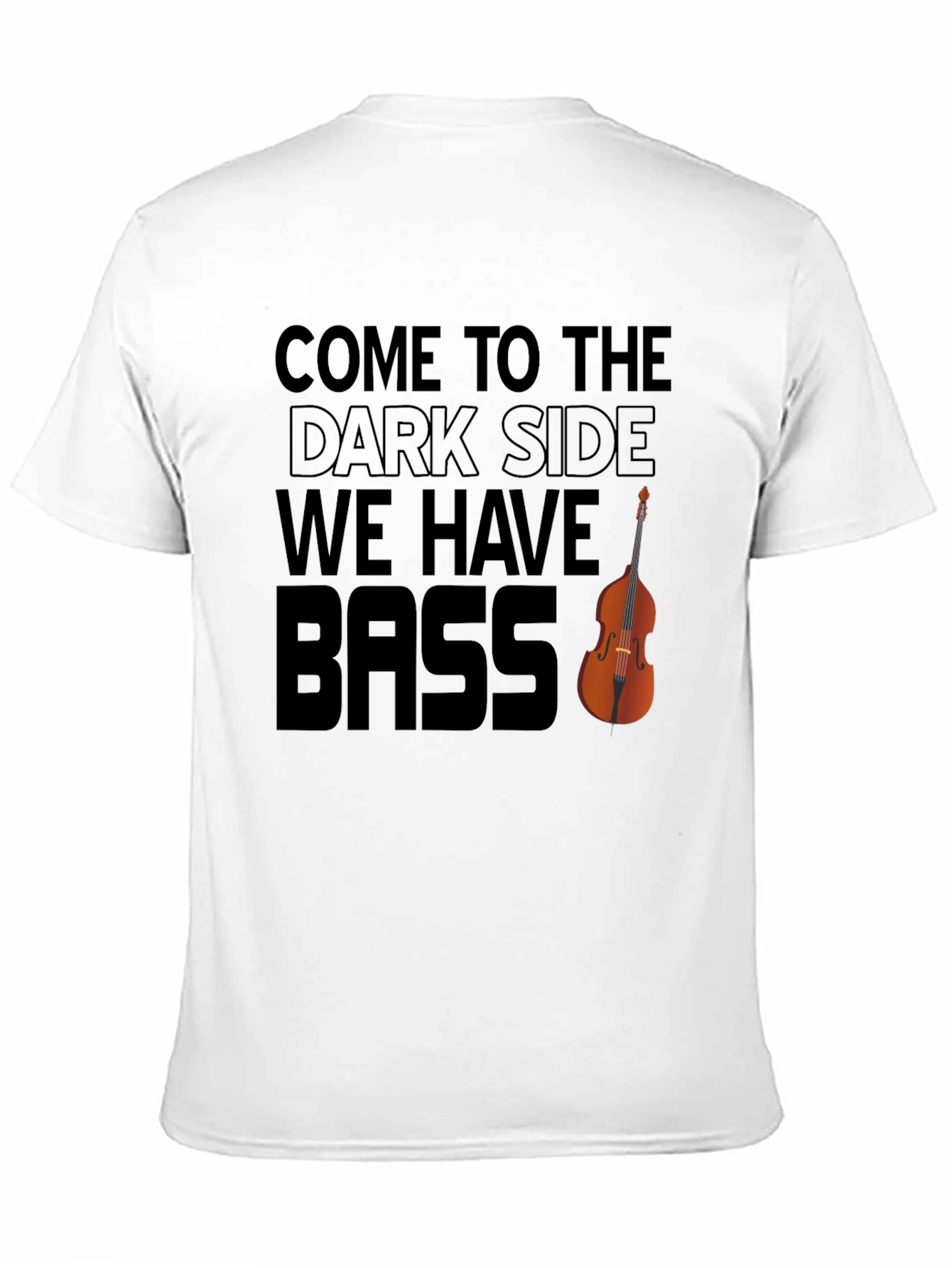 Bass Player T-Shirt: Dark Side Humor Tee