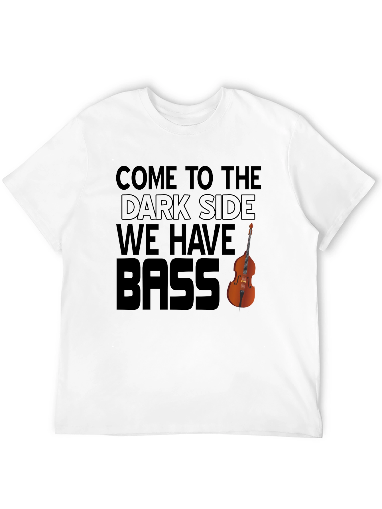 Bass Player T-Shirt: Dark Side Humor Tee