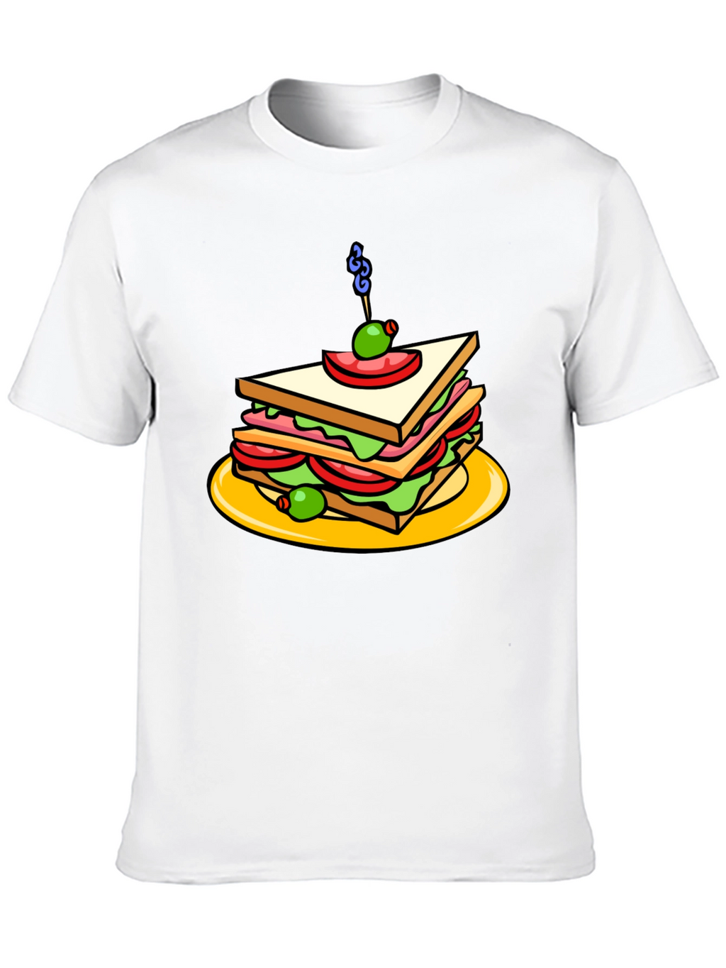 Sandwich Graphic Black Tee Shirt