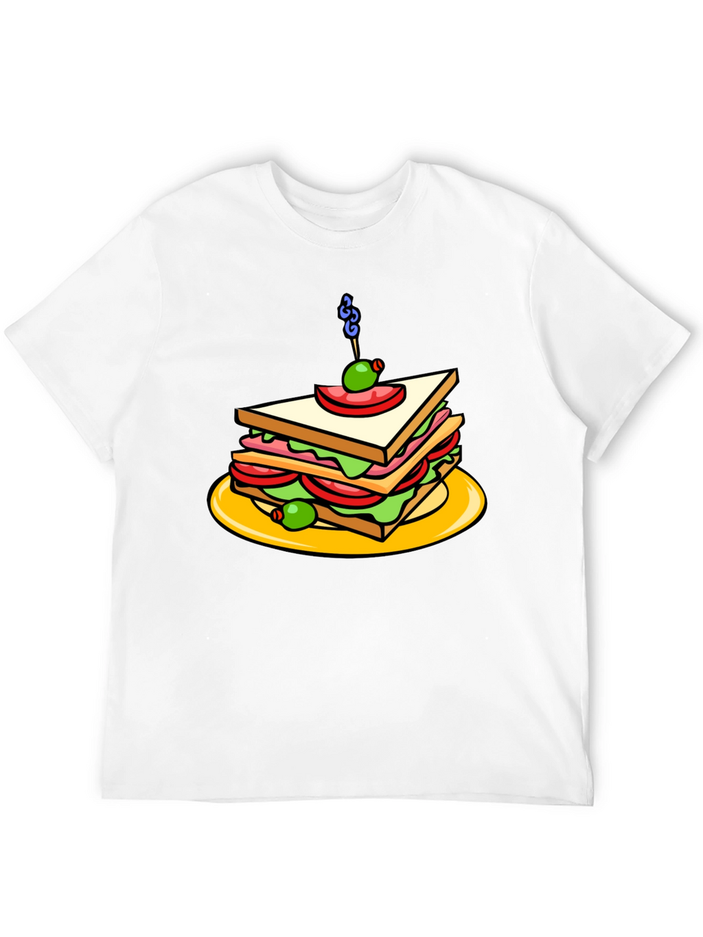 Sandwich Graphic Black Tee Shirt