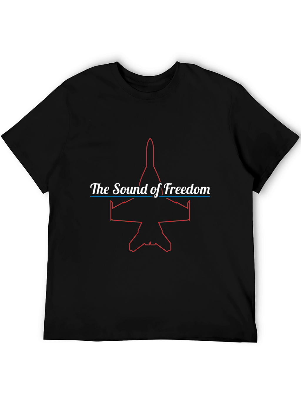 Sound of Freedom Jet Graphic T-Shirt