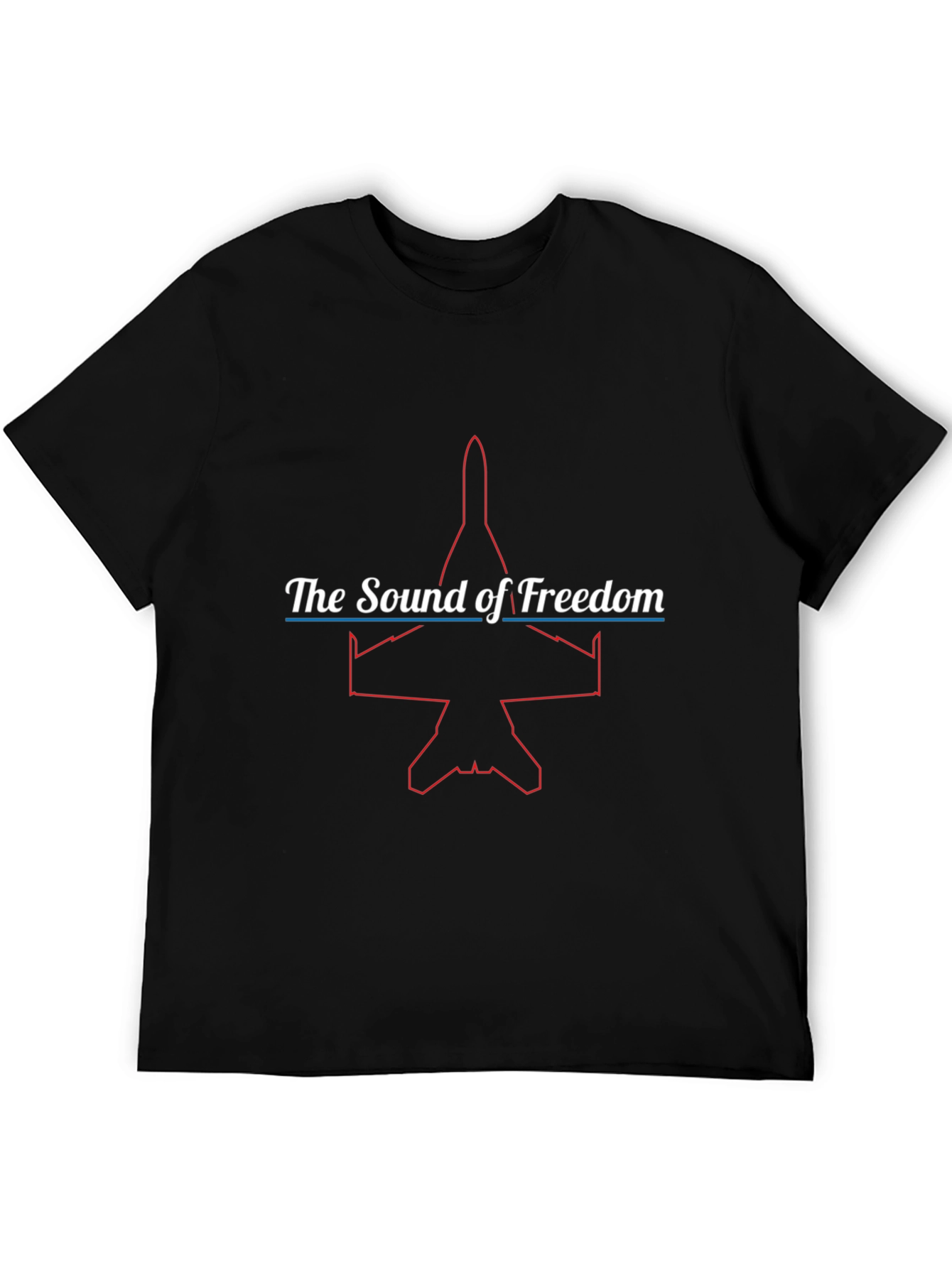 Sound of Freedom Jet Graphic T-Shirt