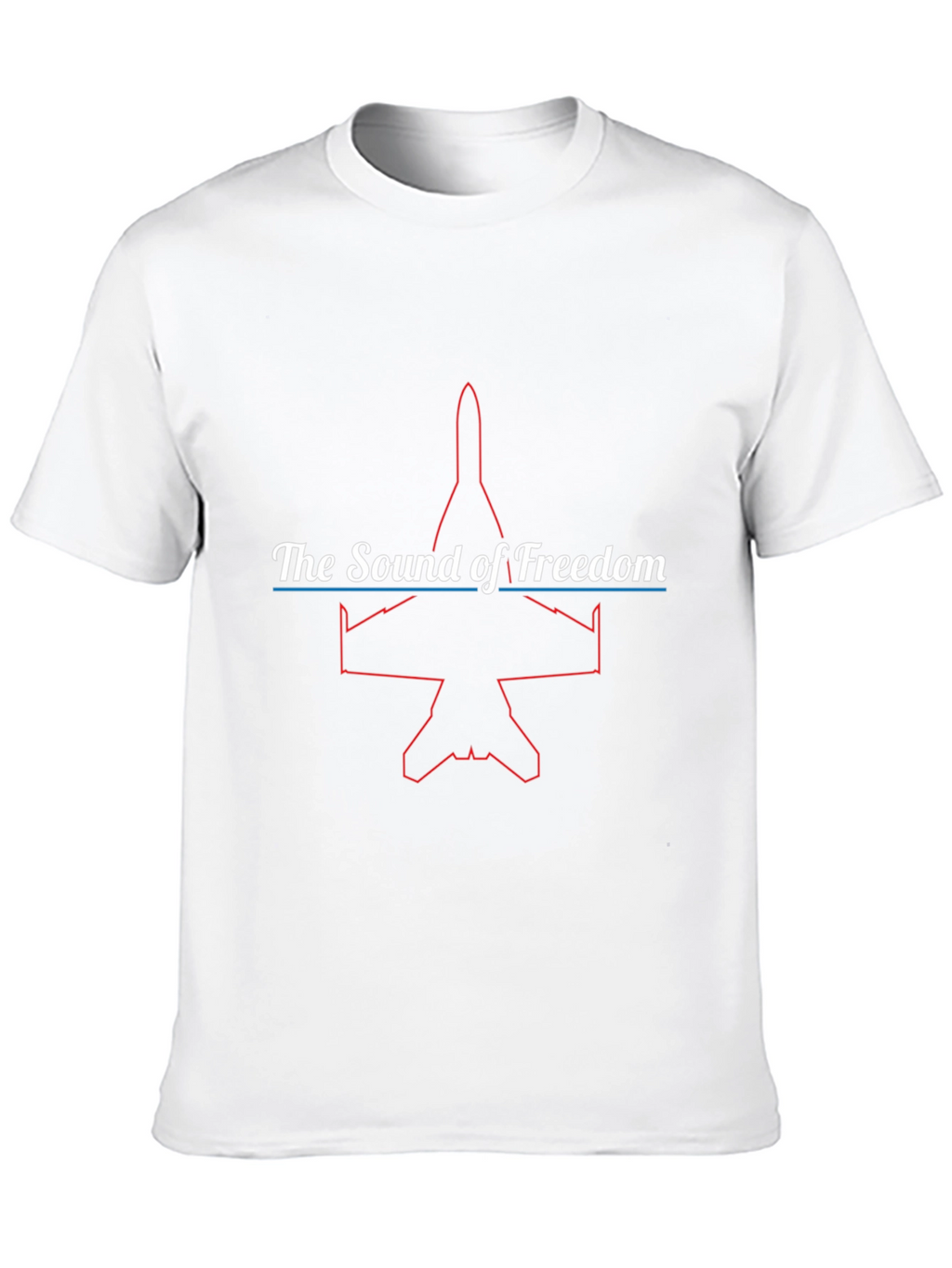 Sound of Freedom Jet Graphic T-Shirt
