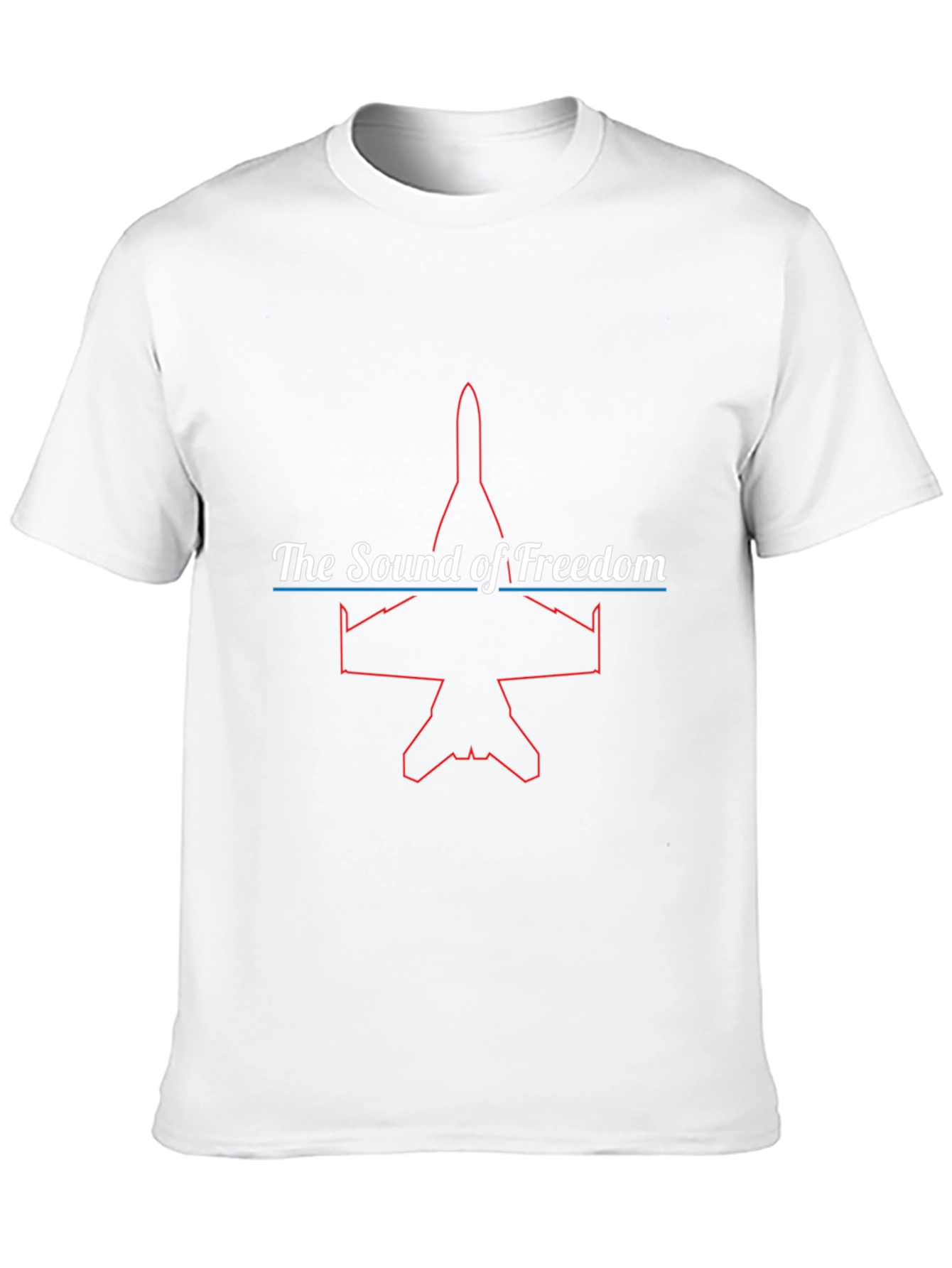 Sound of Freedom Jet Graphic T-Shirt