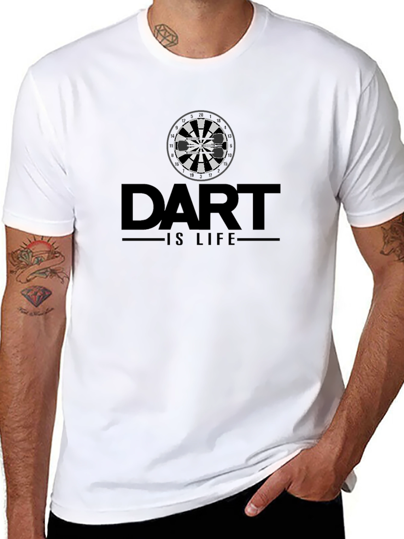 Dart is Life Graphic T-Shirt