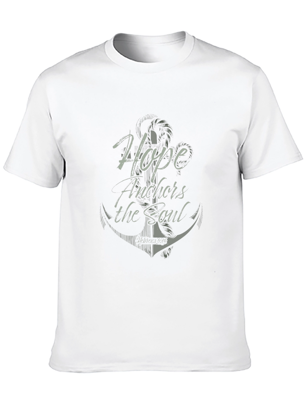 Hope Anchors the Soul Graphic T-Shirt - Mens