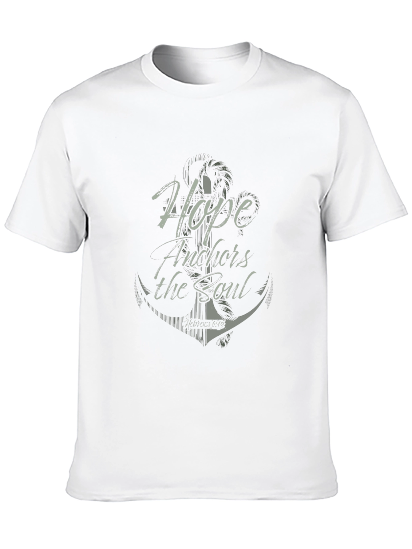 Hope Anchors the Soul Graphic T-Shirt - Mens