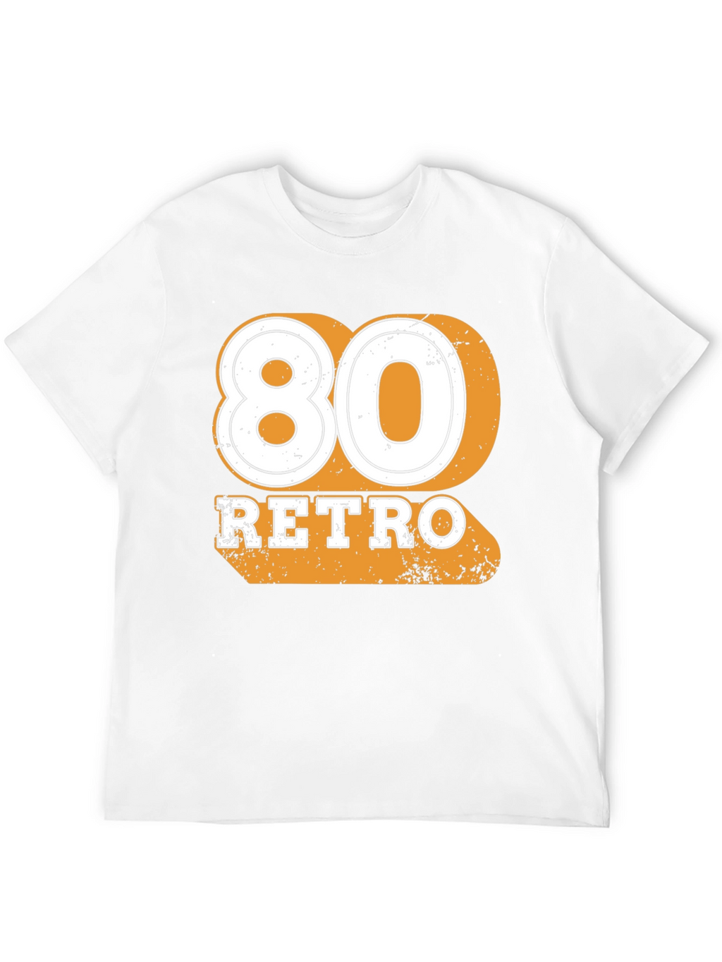 80 Retro Black T-Shirt