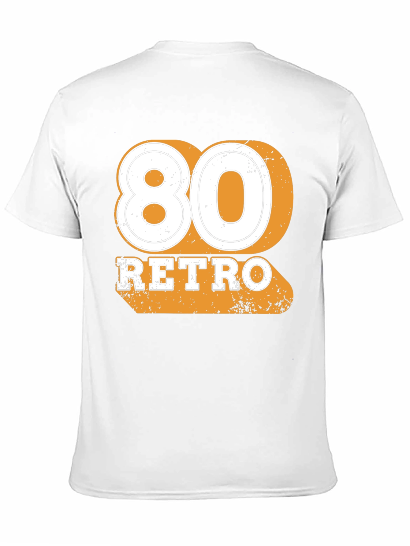 80 Retro Black T-Shirt