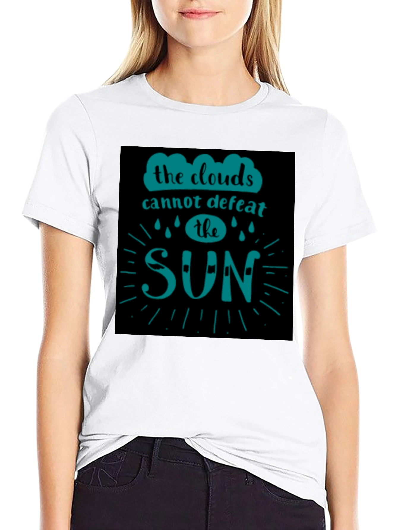 Inspirational Sun Graphic T-Shirt
