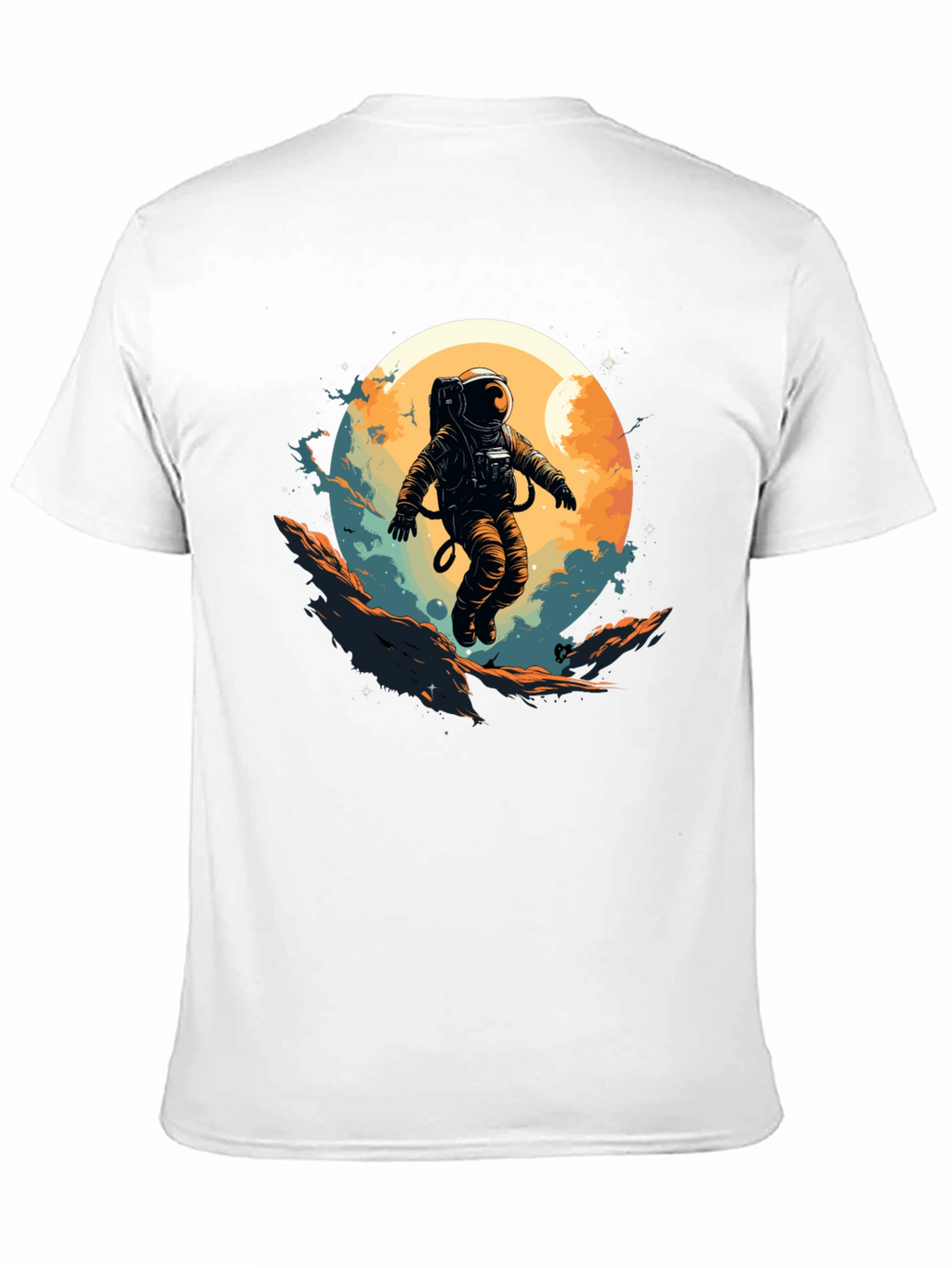 Astronaut Graphic Tee - Space Adventure Shirt