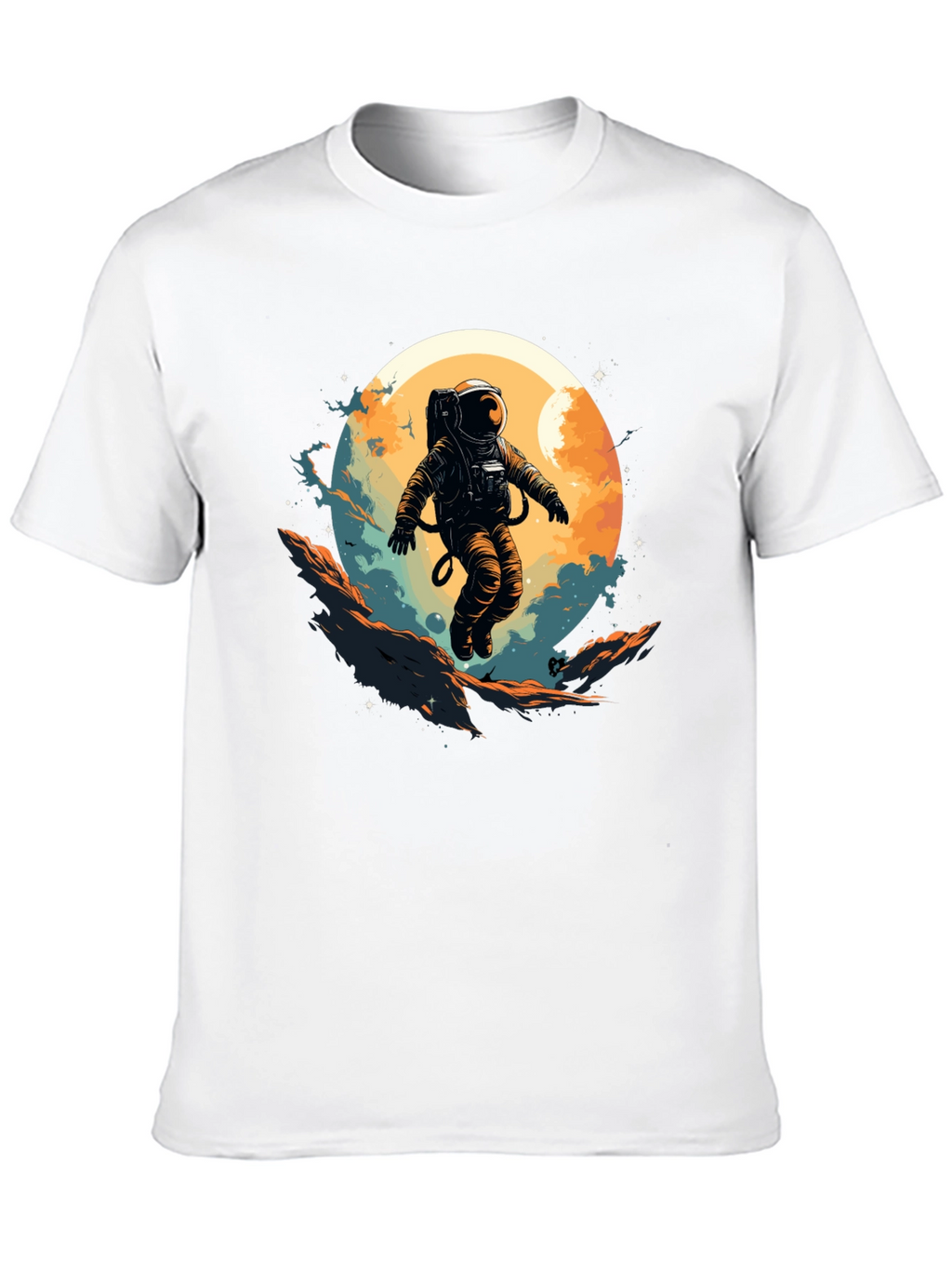 Astronaut Graphic Tee - Space Adventure Shirt