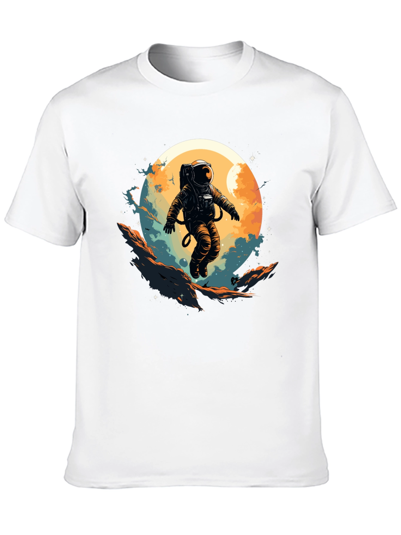 Astronaut Graphic Tee - Space Adventure Shirt