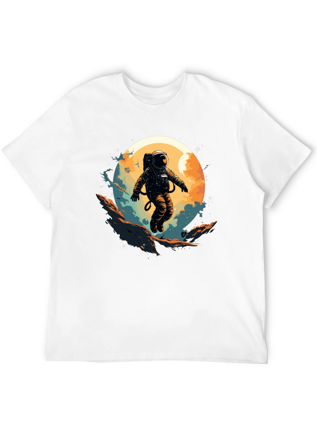 Astronaut Graphic Tee - Space Adventure Shirt