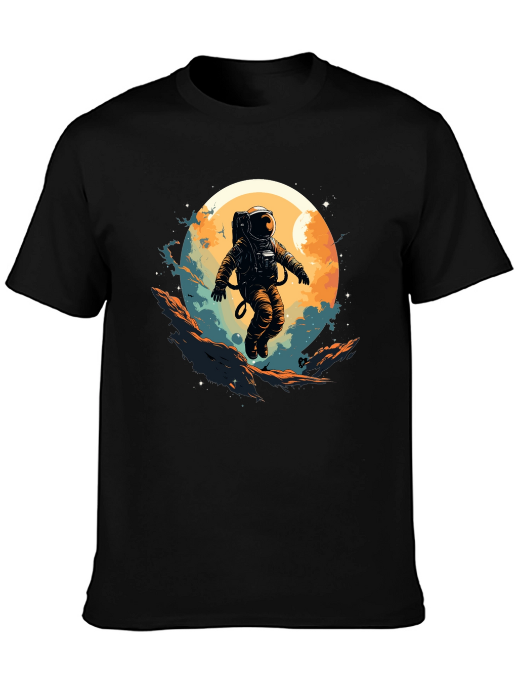 Astronaut Graphic Tee - Space Adventure Shirt
