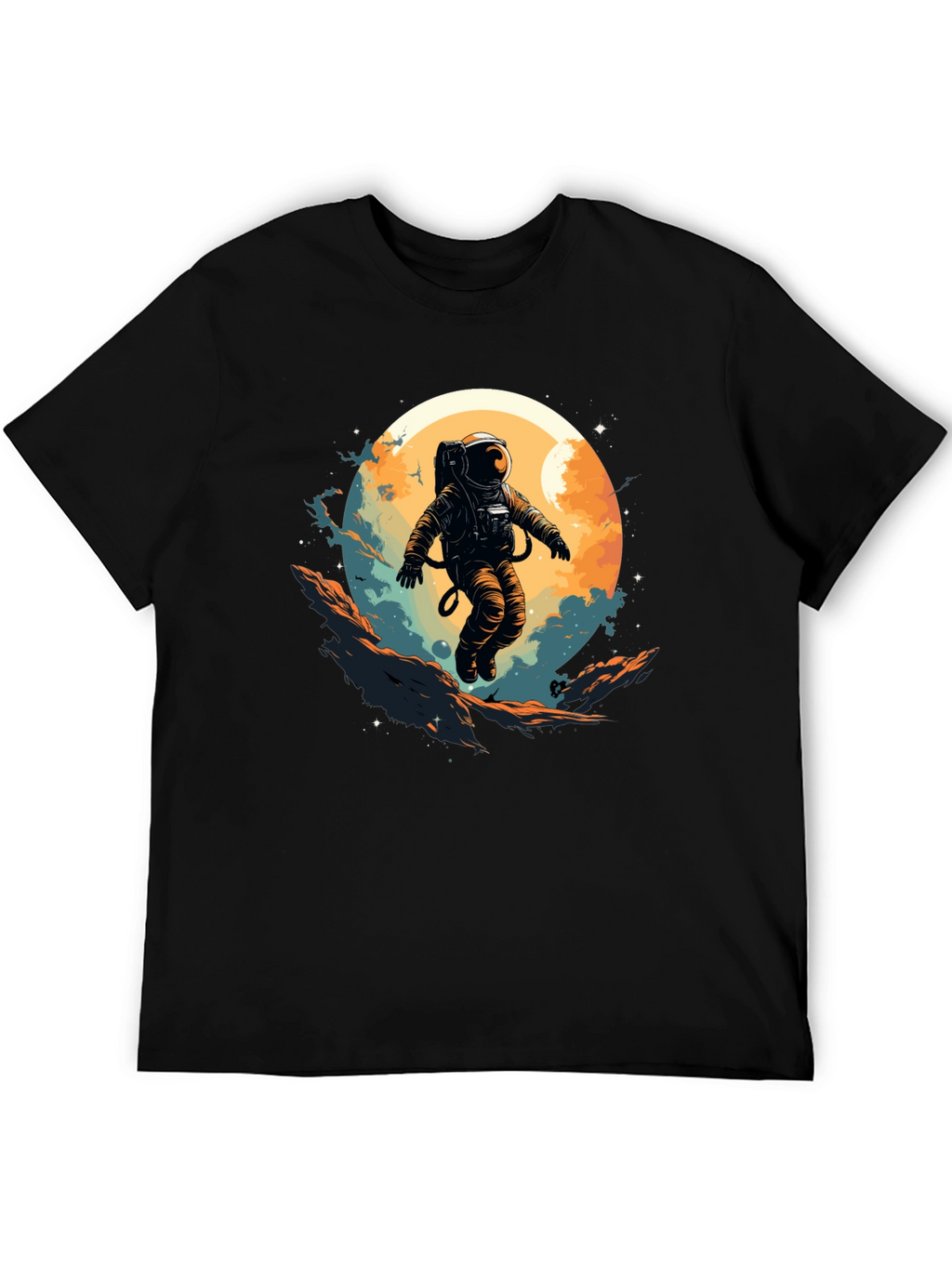 Astronaut Graphic Tee - Space Adventure Shirt