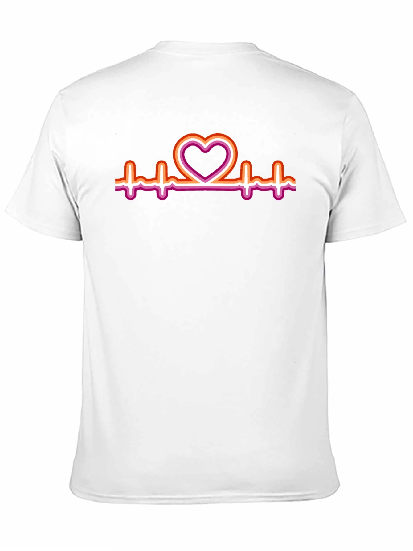 Lesbian Heartbeat Pride T-Shirt