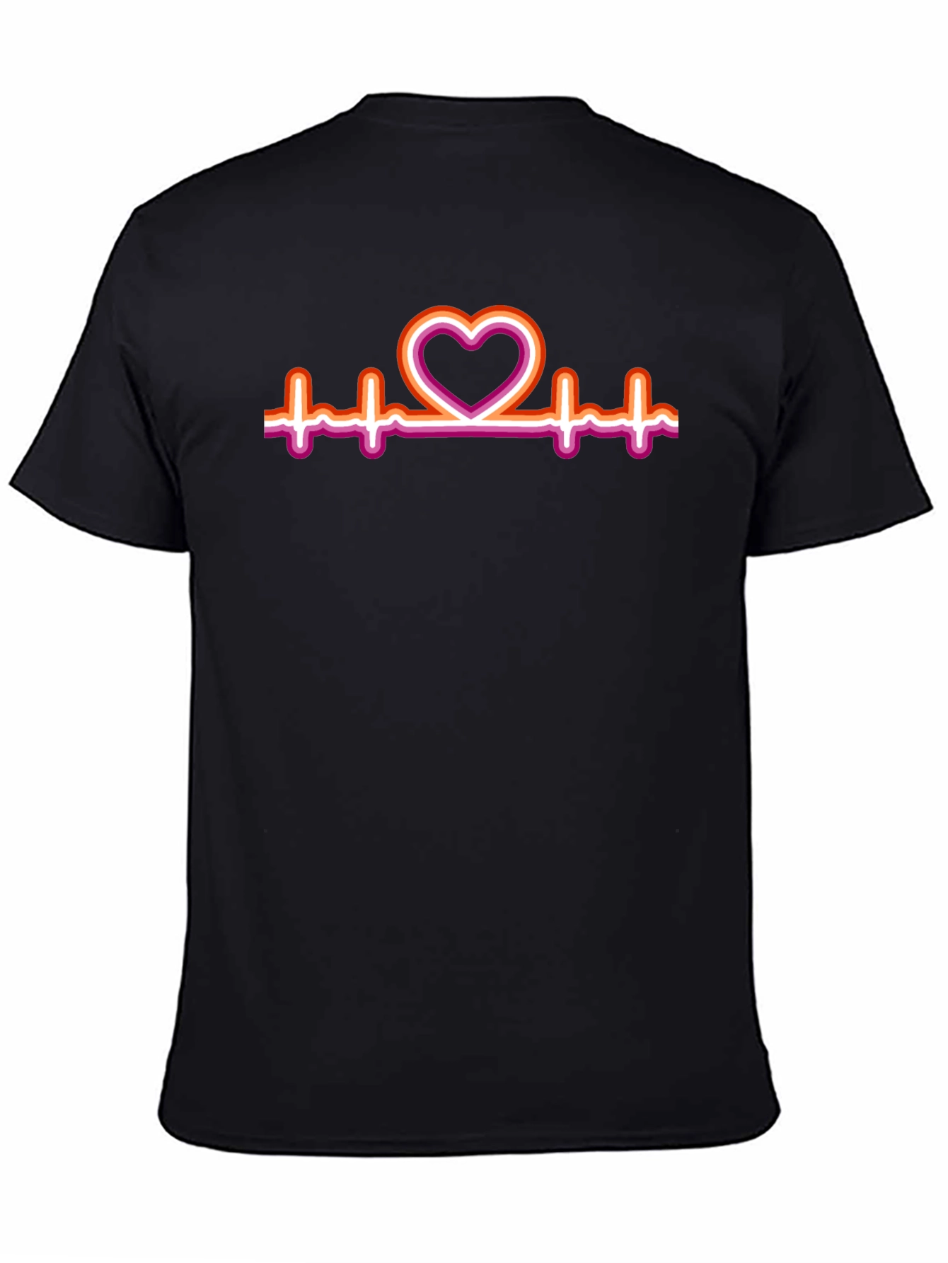 Lesbian Heartbeat Pride T-Shirt