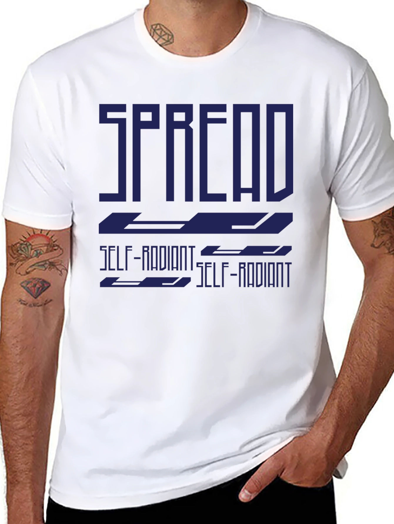 Spread Self-Radiant Graphic T-Shirt
