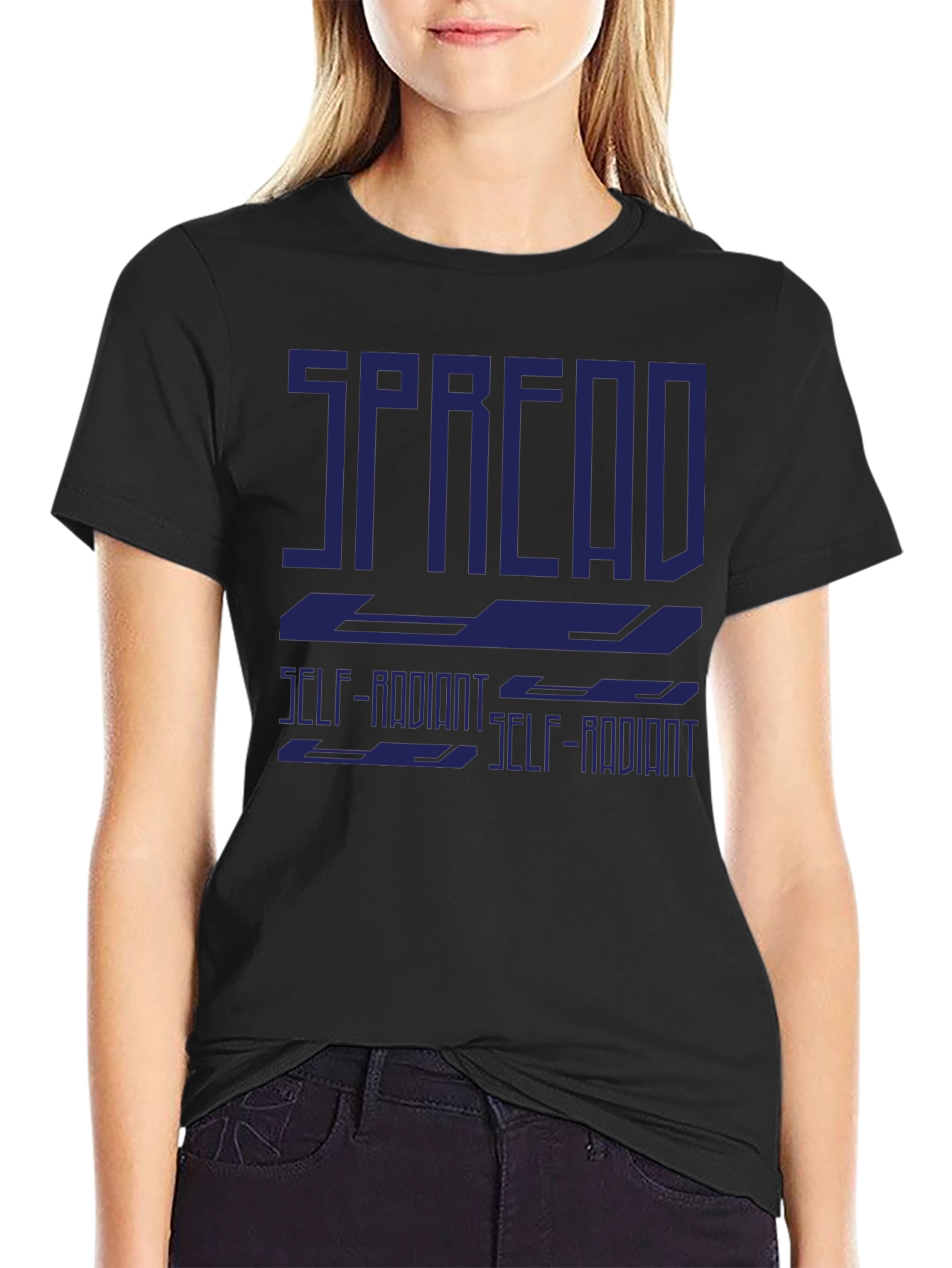 Spread Self-Radiant Graphic T-Shirt