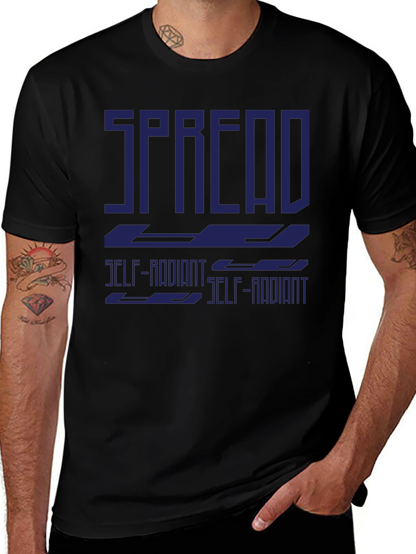 Spread Self-Radiant Graphic T-Shirt