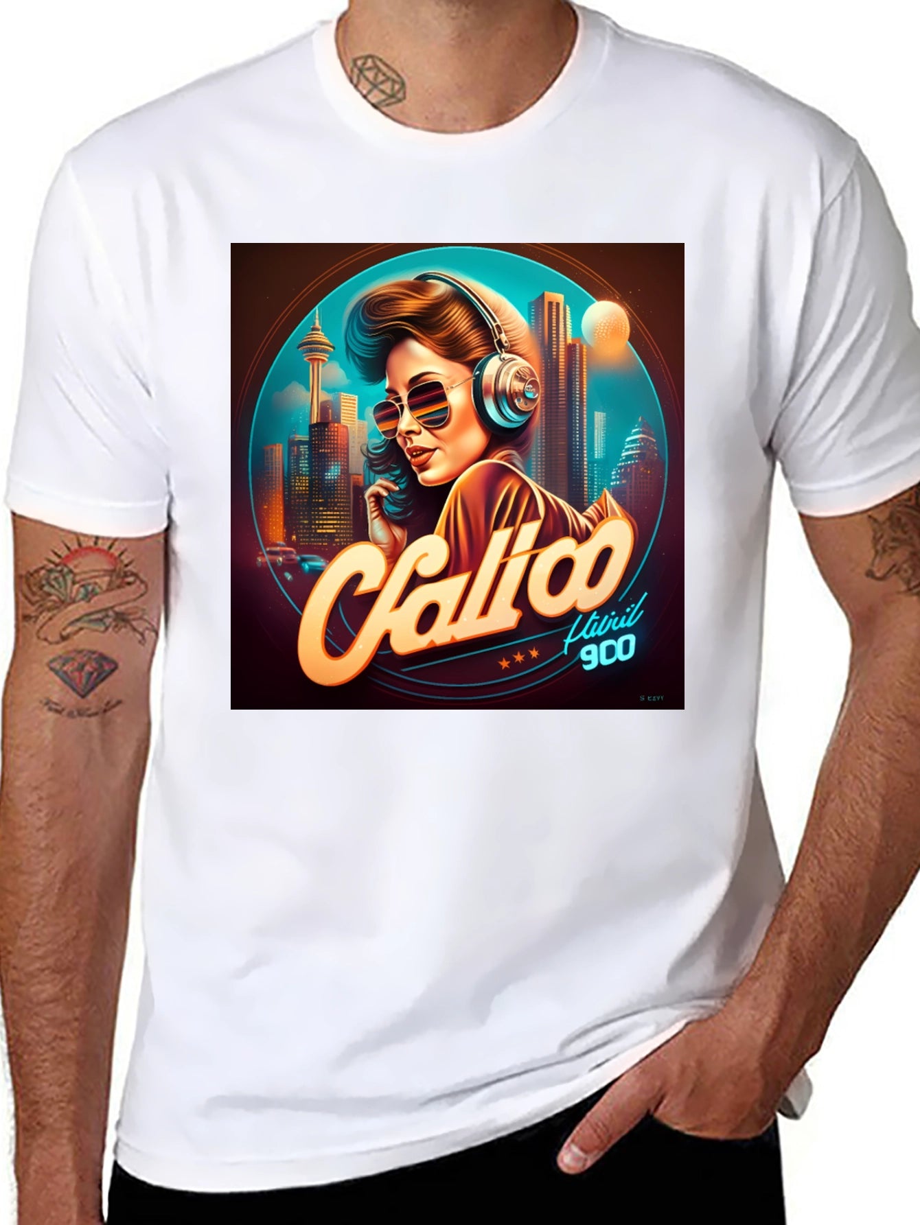 Retro Calico 900 T-Shirt