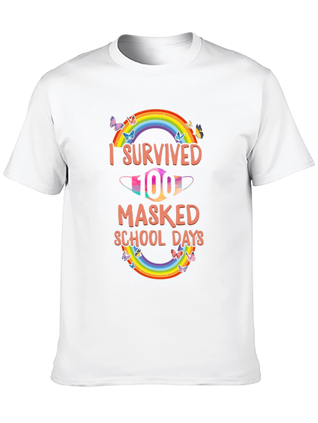 I Survived 100 Masked School Days T-Shirt