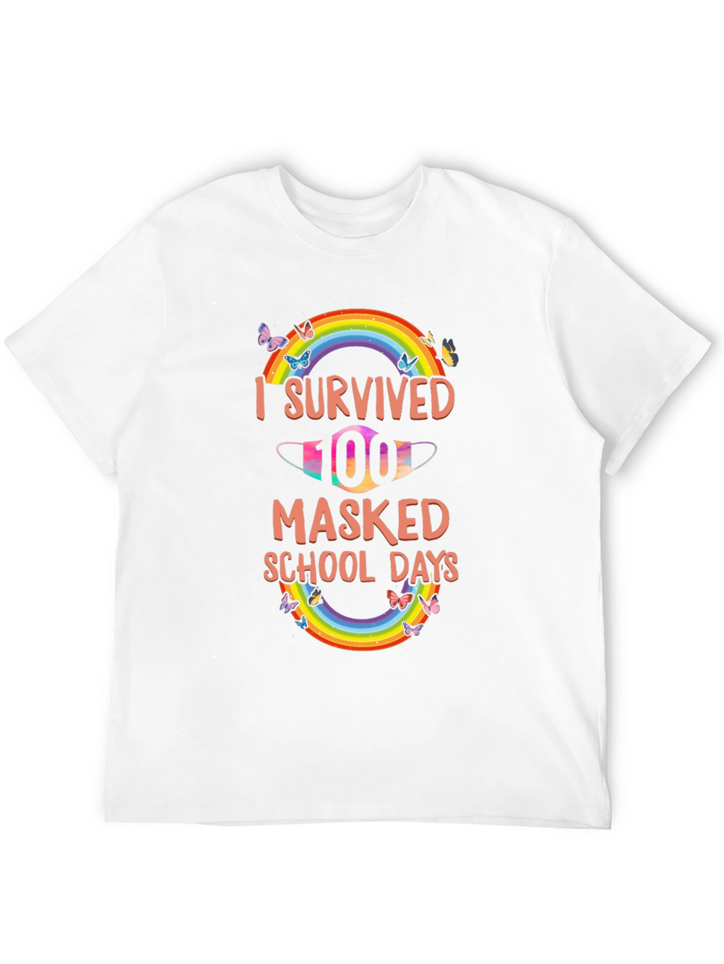 I Survived 100 Masked School Days T-Shirt